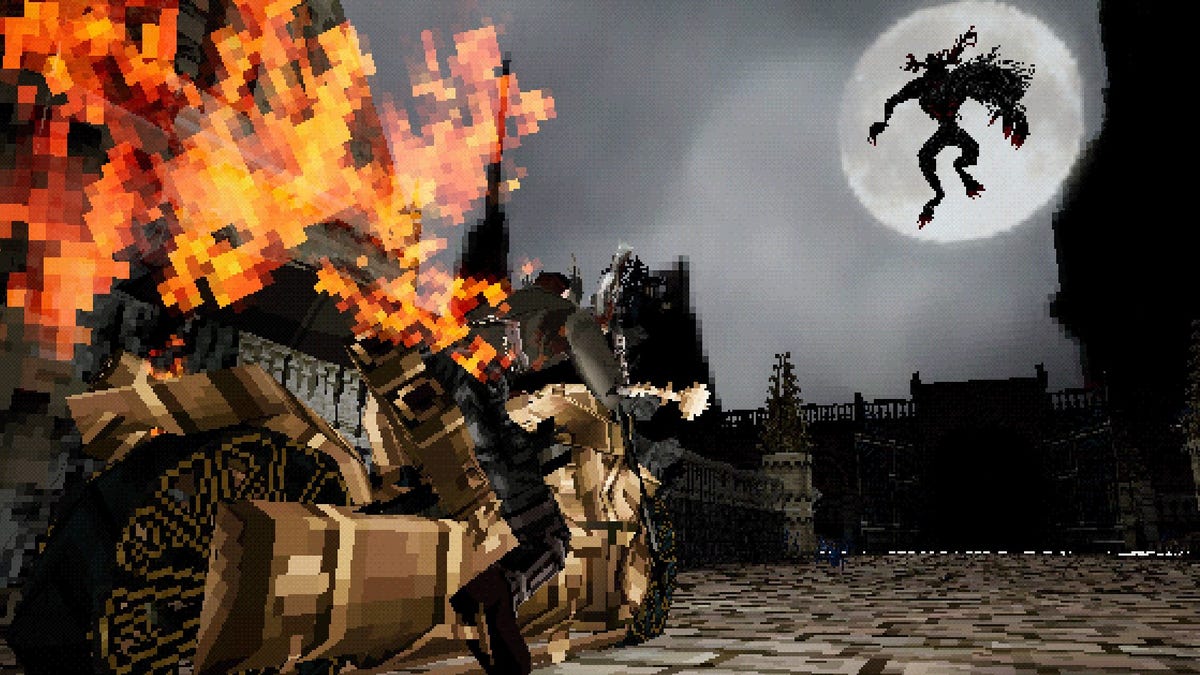 The Bloodborne PSX demake now has a playable demo 