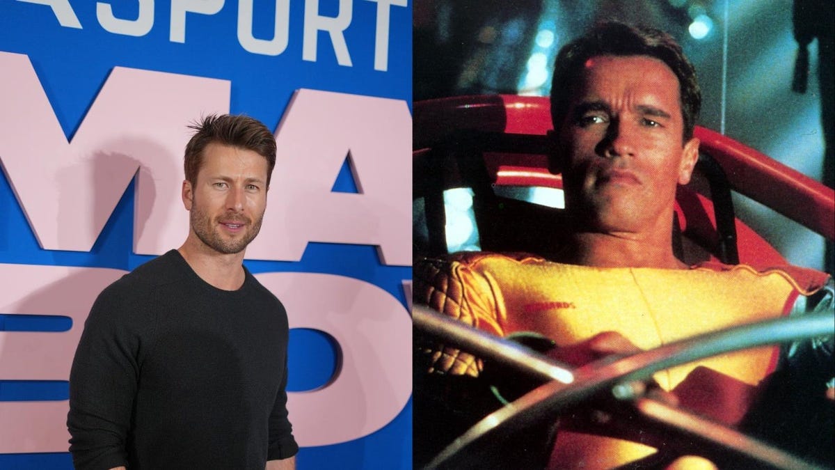 Glen Powell to fill Arnold's humungous shoes in Edgar Wright's Running Man movie