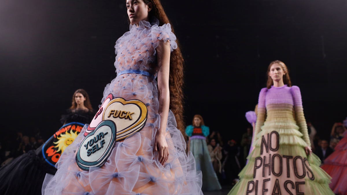 Viktor & Rolf made couture fashion statements for the meme age