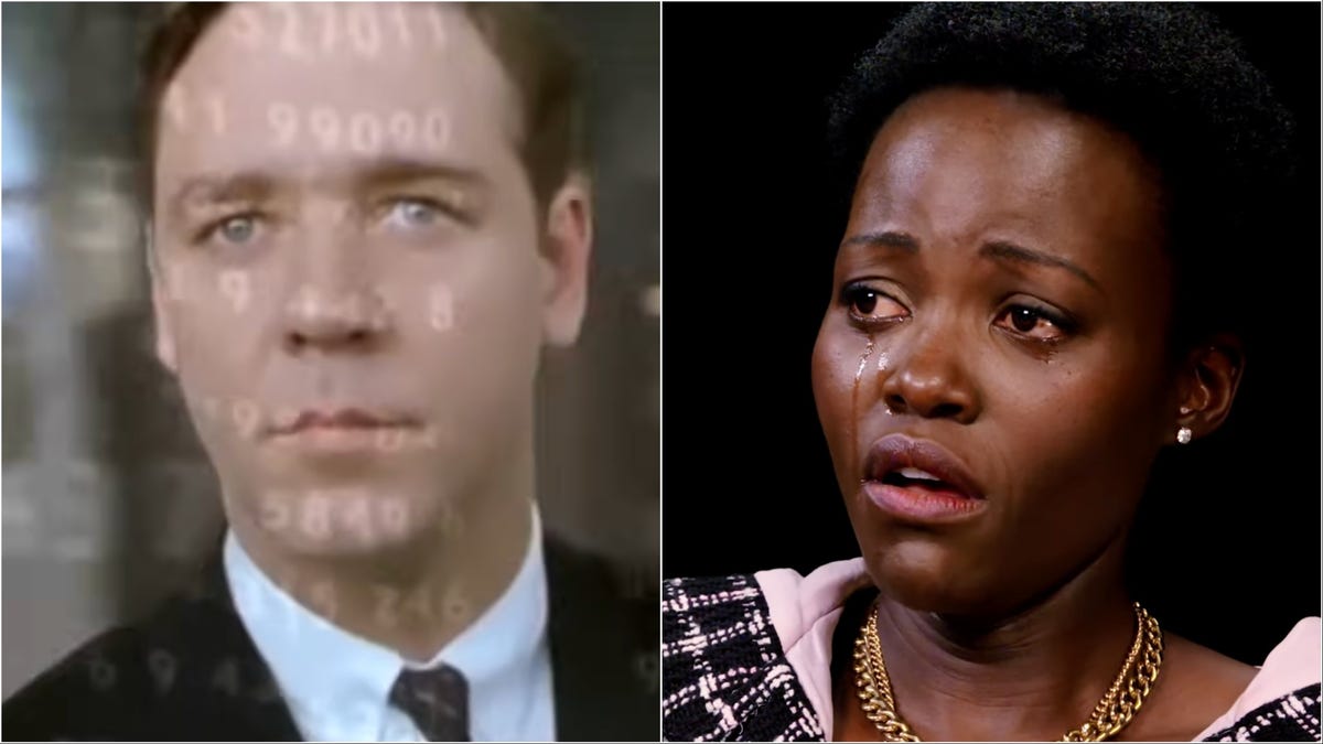 Lupita Nyong'o names A Beautiful Mind as the scariest movie