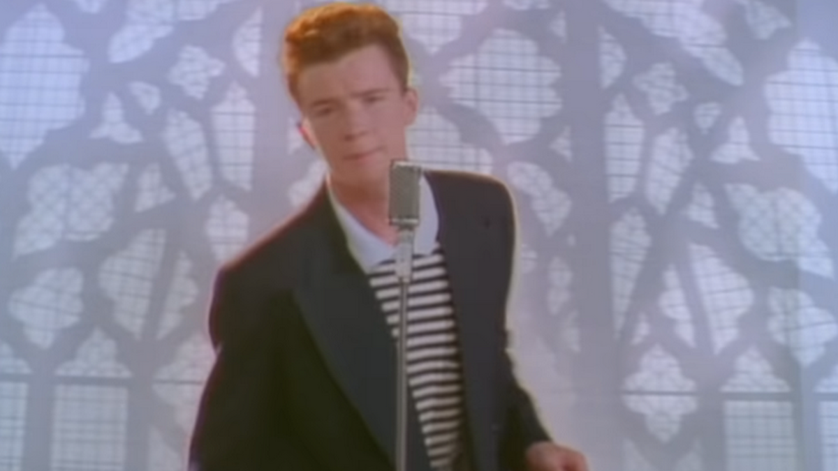 Rick Astley is on a (Rick) roll