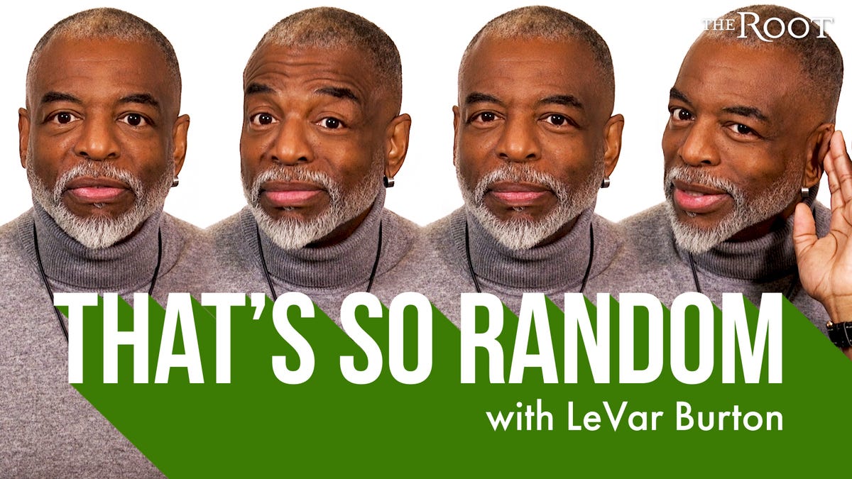 LeVar Burton Talks Star Trek Picard Season 3 Reading Rainbow Roots on That s So Random