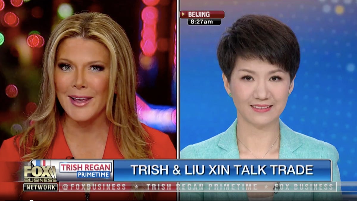 Recap: Fox’s Trish Regan and China’s Liu Xin debate trade war