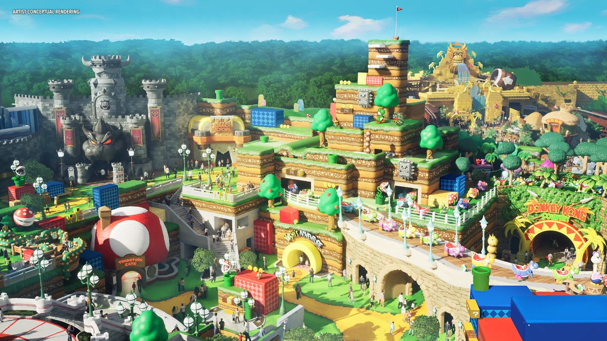 Universal Orlando Resort levanta la tapa de su súper Nintendo World