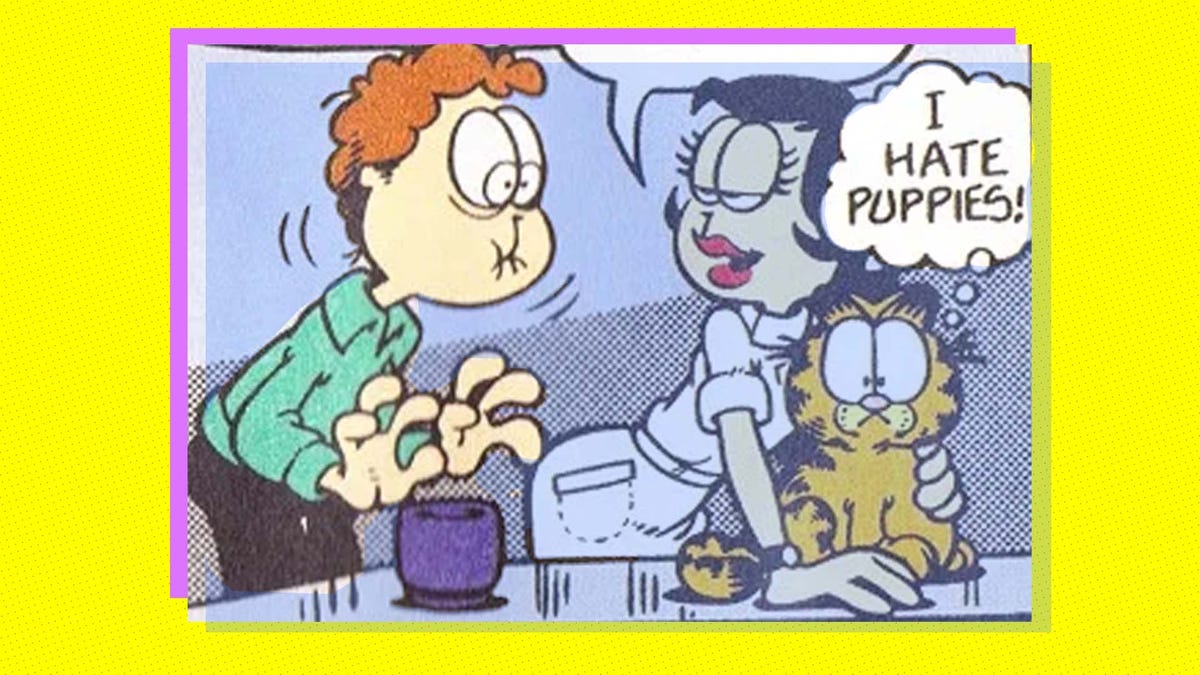 35 Years Ago Today, Garfield's Owner Didn't Drink Dog Semen