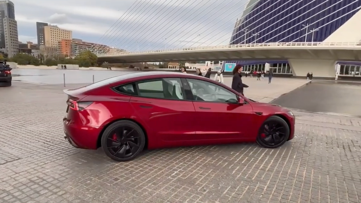 The Tesla Model 3 Plaid was spotted in Spain