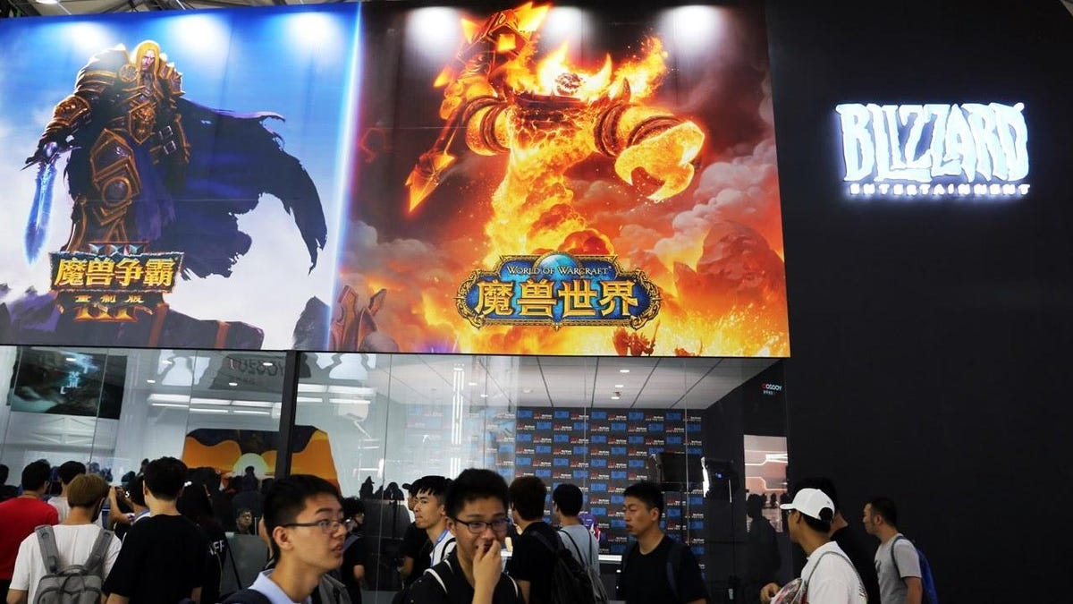 Hey guys, have you heard about what's happening with Blizzard over in  China? I've been seeing some chatter online and I'm really curious to know  more. Any updates or insights? Let's discuss! 