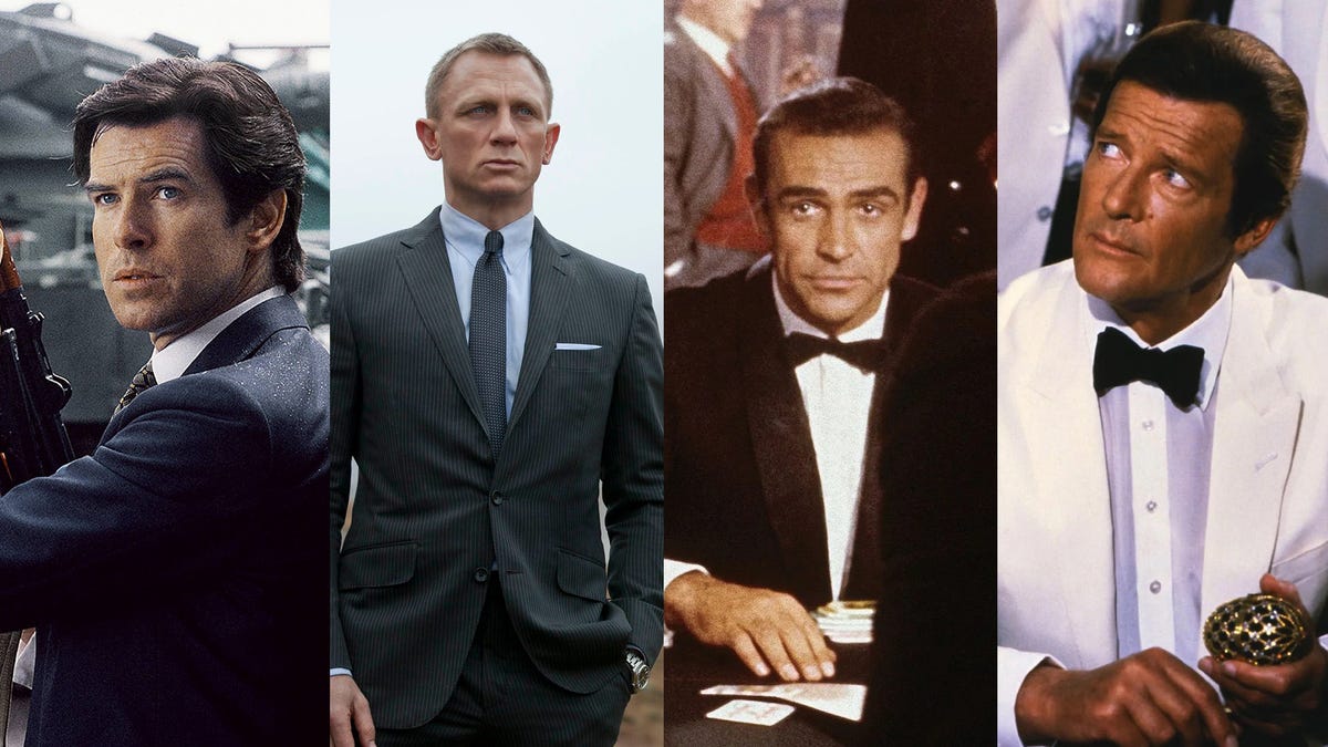A breakdown of every James Bond actor's favourite car