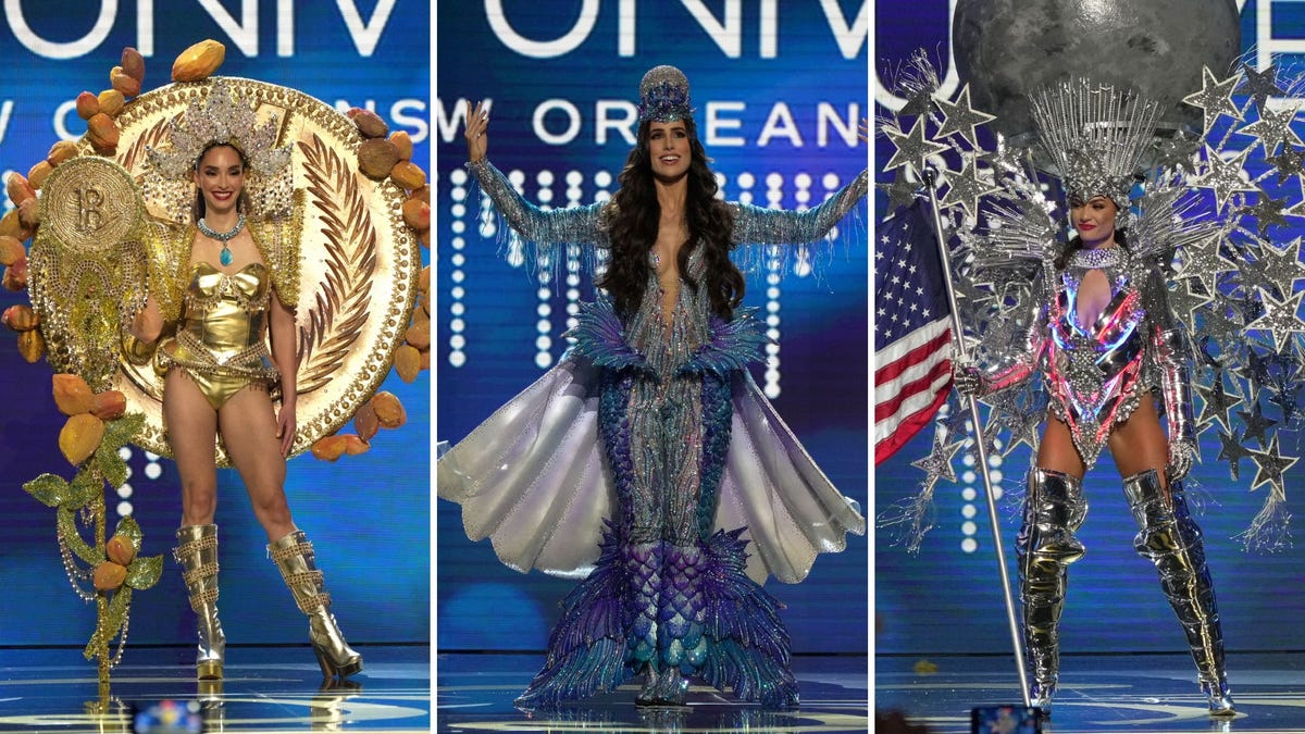 Photos from Miss USA 2022 Contestant in State Costumes
