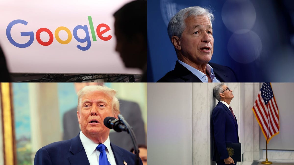 A Google stock panic, Microsoft vs. Amazon, and Jamie Dimon on tariffs: Markets news roundup