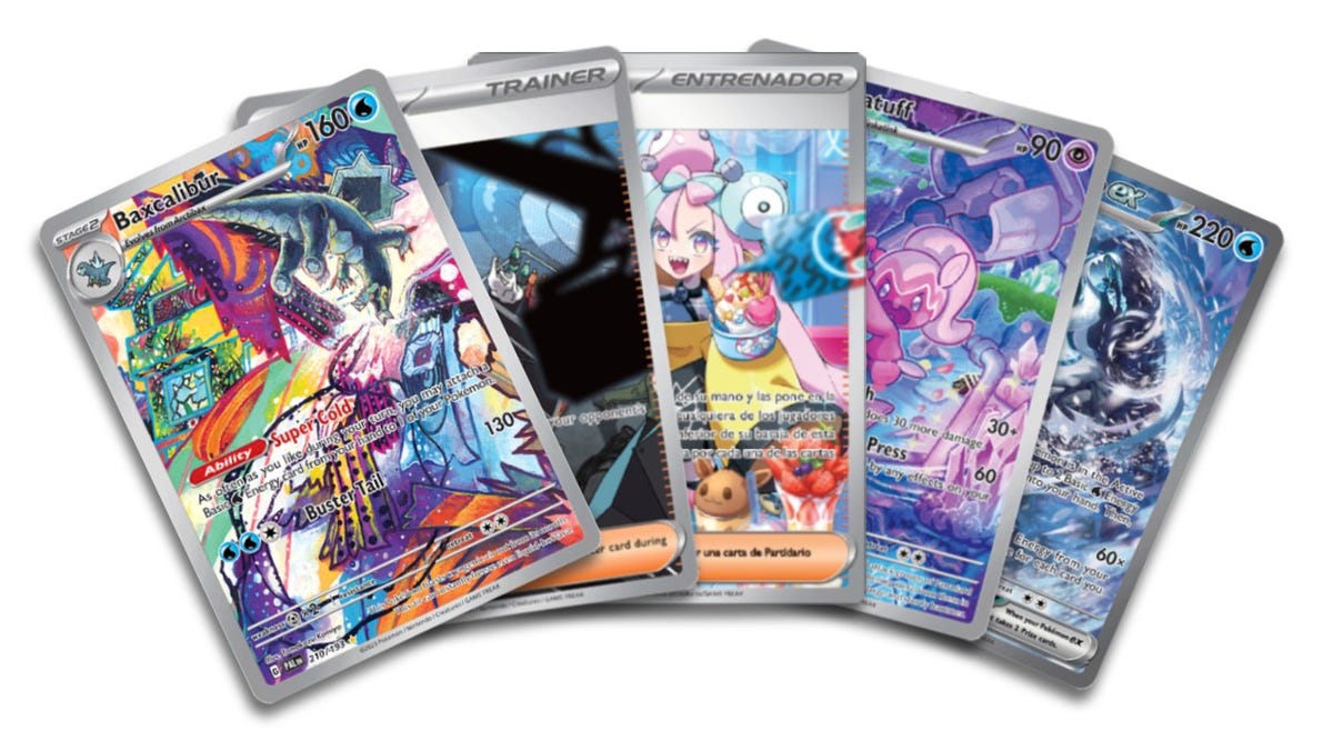 Spanish Pokemon Pack 6 Collectible card game boxes Deoxys