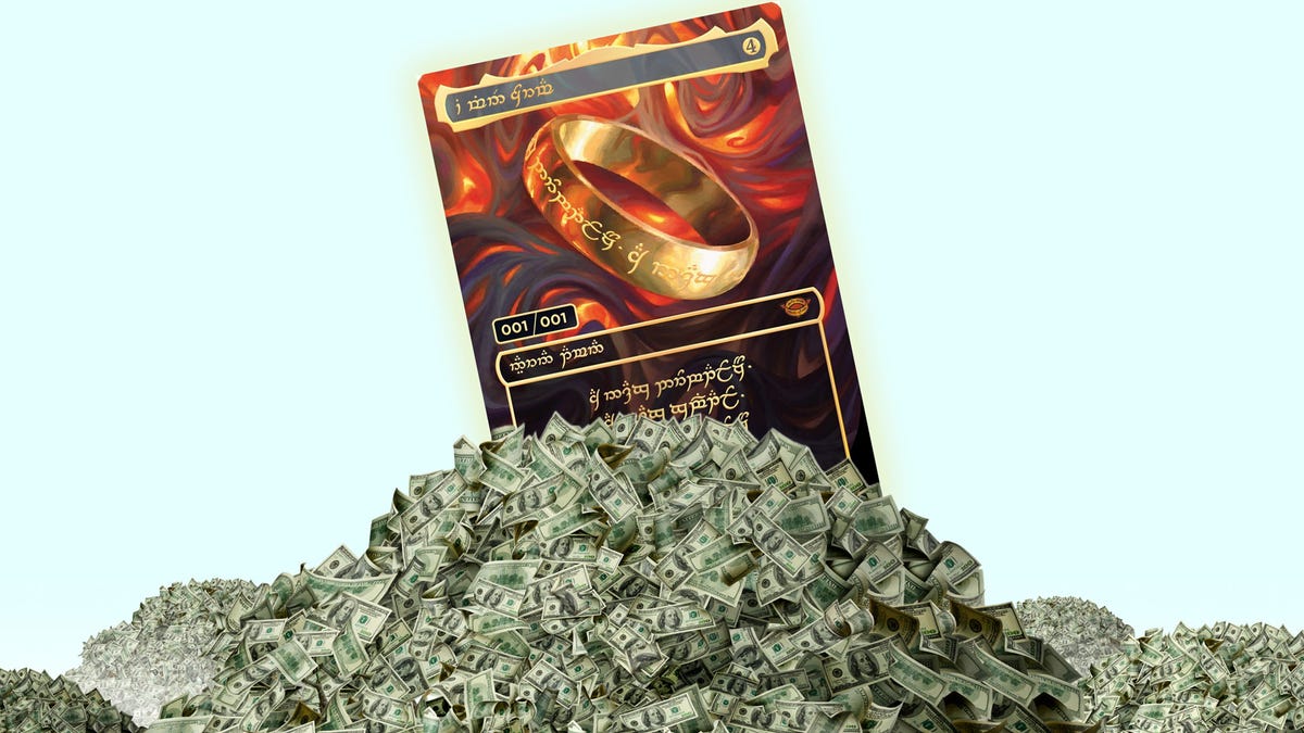 Magic the Gathering The One Ring Card Has Been Found and Graded