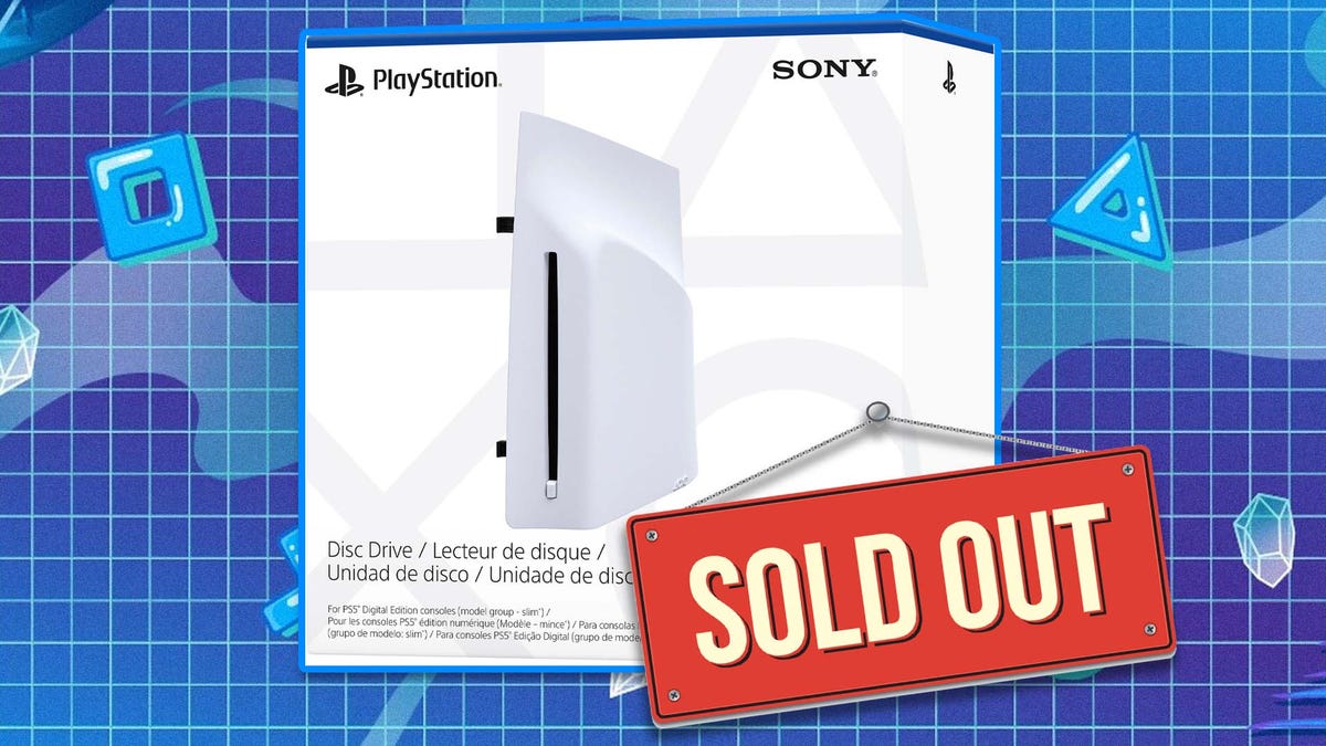 PS5 disc drive sold out online after PS5 Pro unveiling