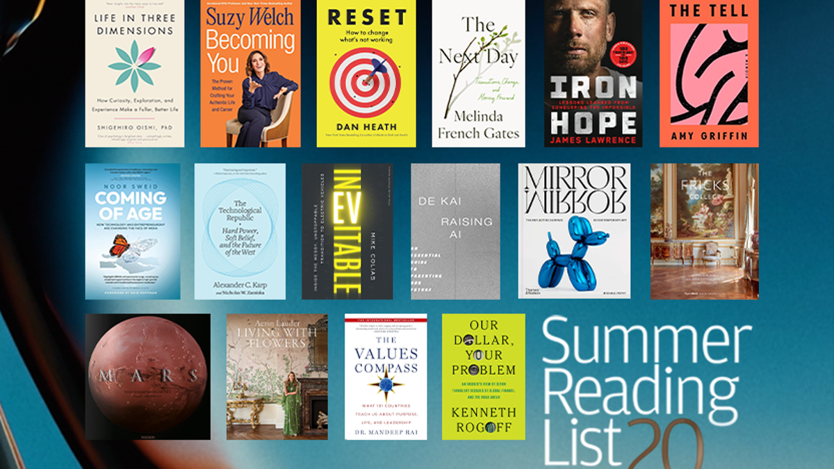 What wealthy people are reading this summer, according to JPMorgan Chase