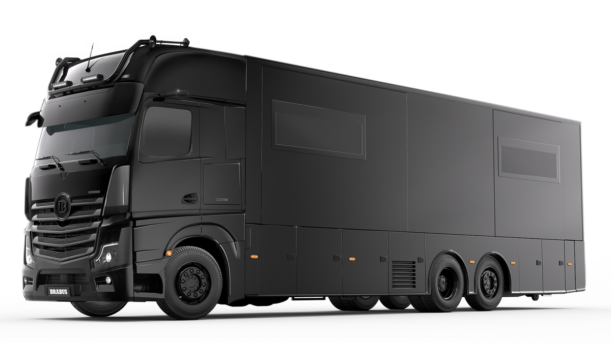 Brabus Big Boy Is A Huge Luxury RV For Millionaires Who Hate Camping