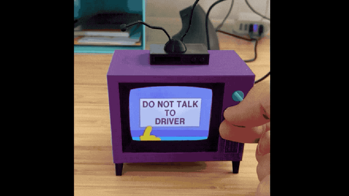 How to Build a 3D-Printed Mini TV That Broadcasts Episodes of The Simpsons  - 3Dnatives