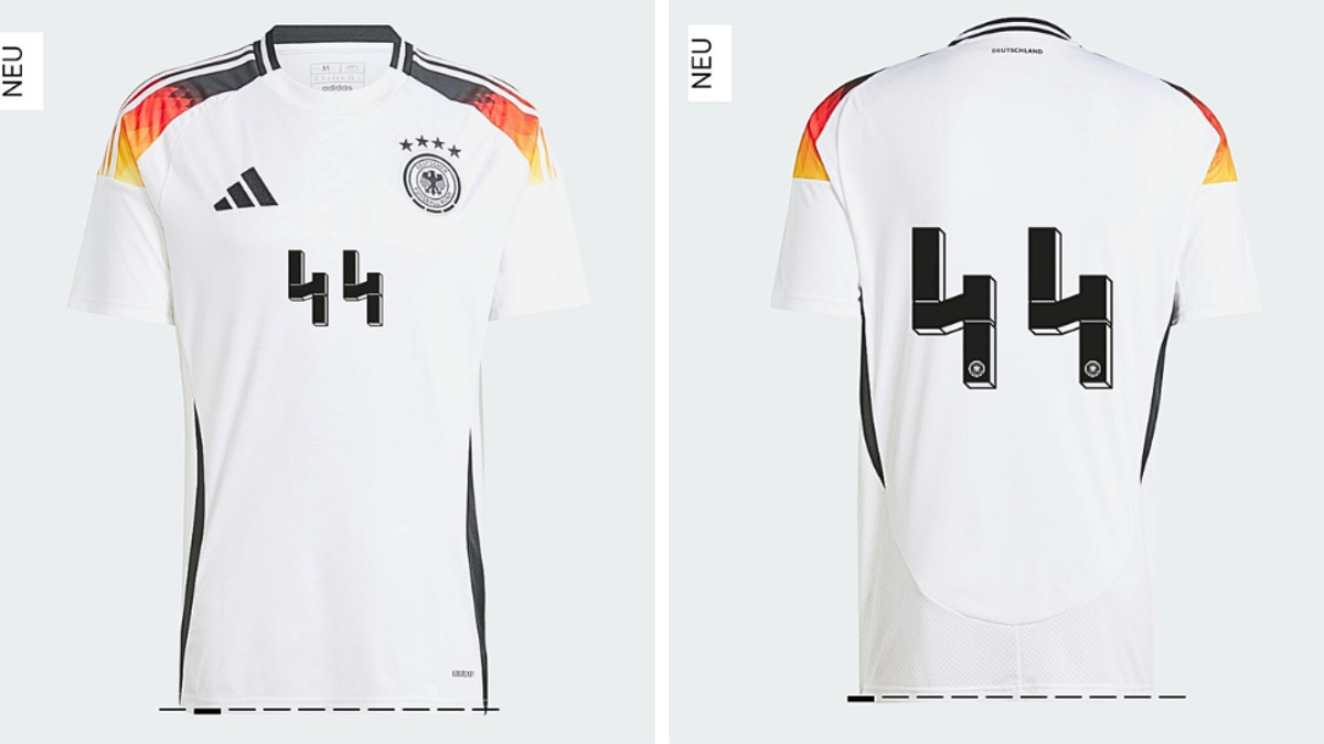 Adidas interdit ‘44’ sur les maillots de l’équipe d’Allemagne après qu ...