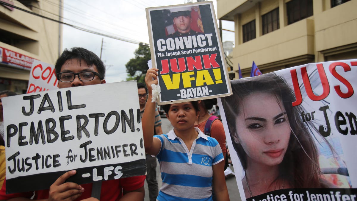 A Us Marine Has Been Convicted Of Killing A Transgender Woman In The Philippines 
