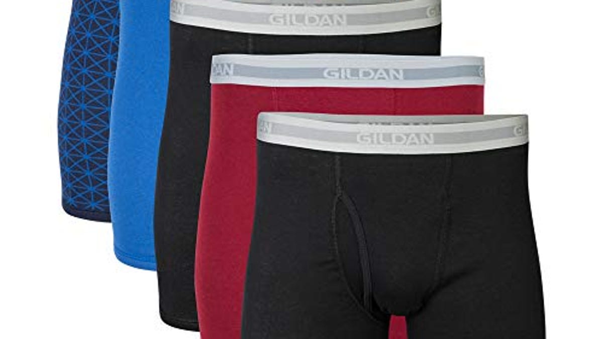 Gildan Men's Underwear Boxer Briefs, Now 15% Off