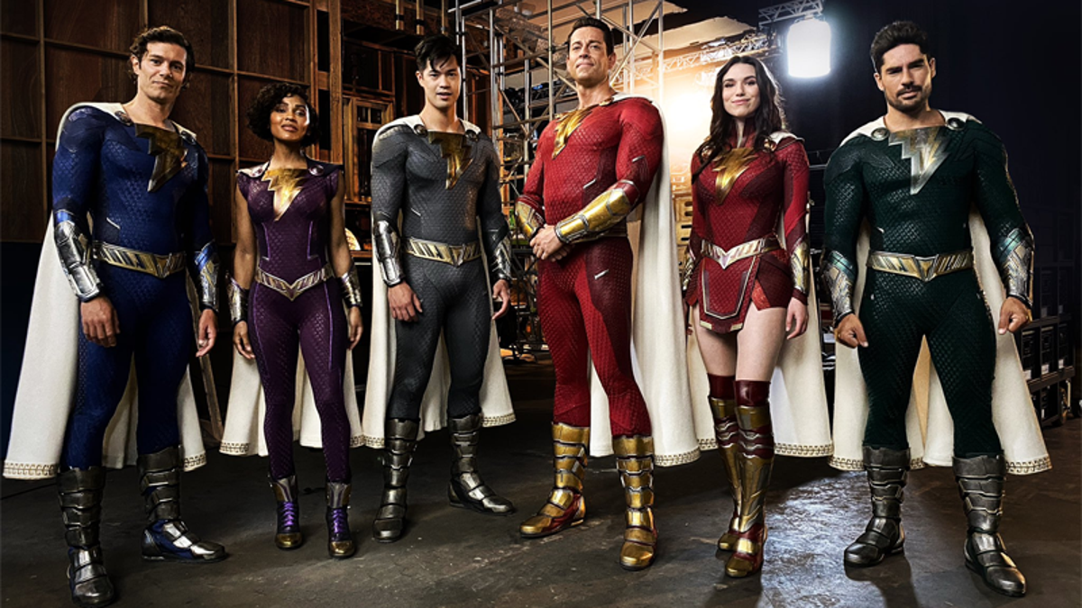 Shazam! Fury Of The Gods – See The Cast In Their Updated Suits