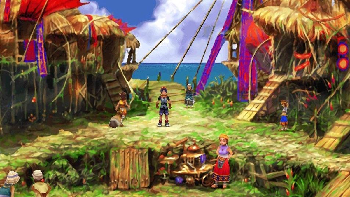 In my opinion the original drawings for the Chrono Cross