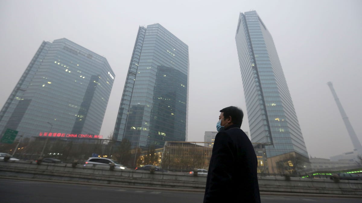 Northern China is suffering under a cloud of heavy pollution that is ...