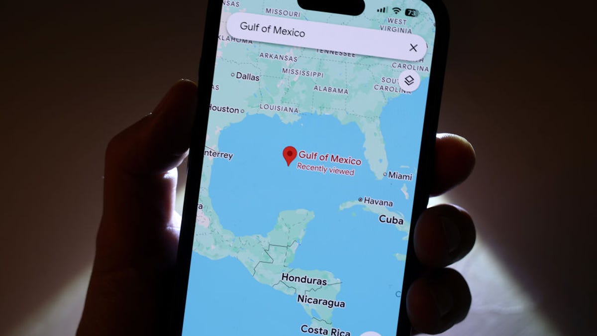 Google Maps now calls the Gulf of Mexico the Gulf of America instead