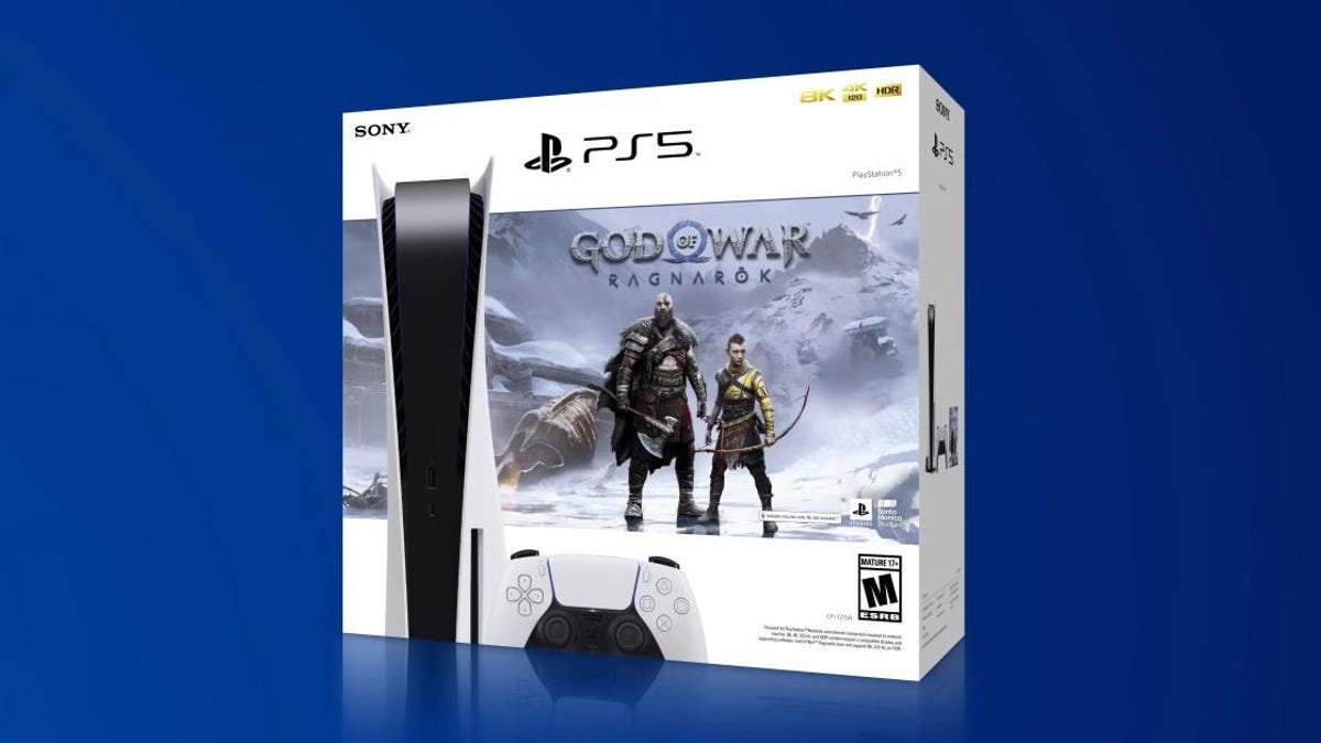 The PlayStation 5 God of War Ragnarök Bundle Is On Sale for Its