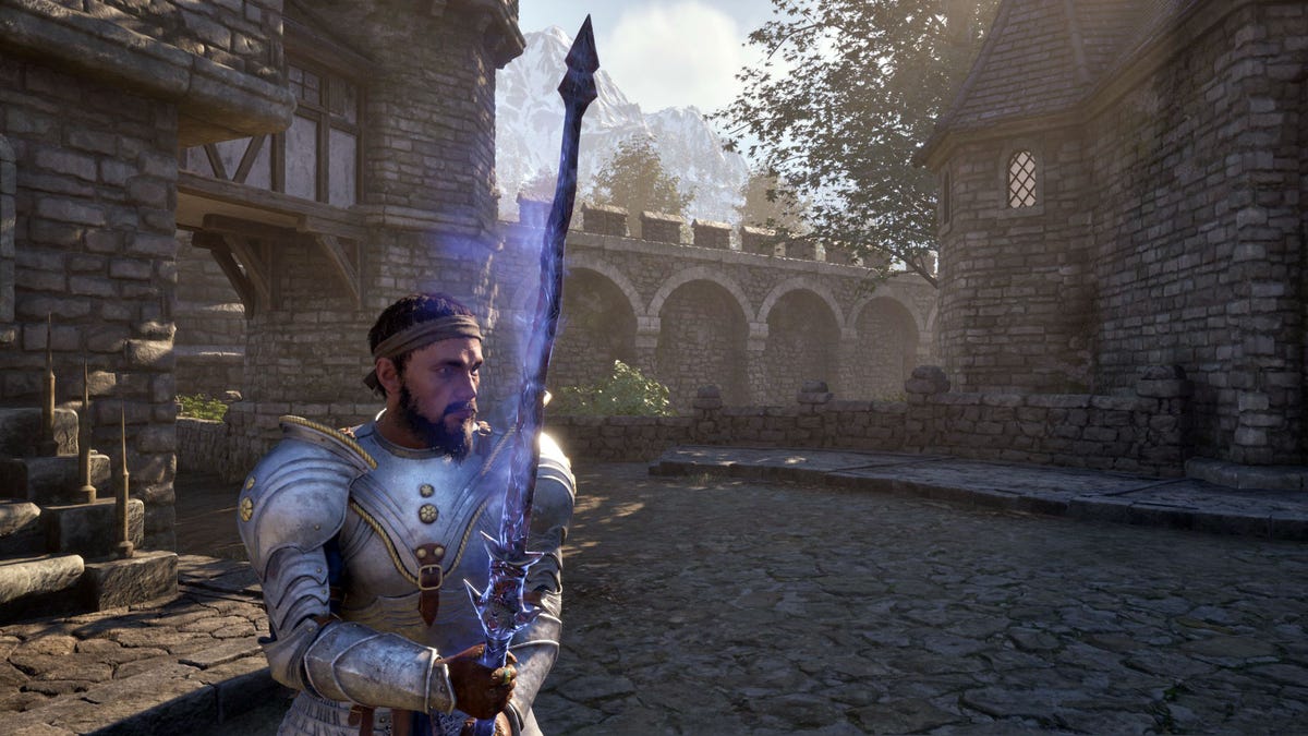 This Ghostly Bound Sword Is Oblivion Remastered’s Strongest Two-Handed Blade