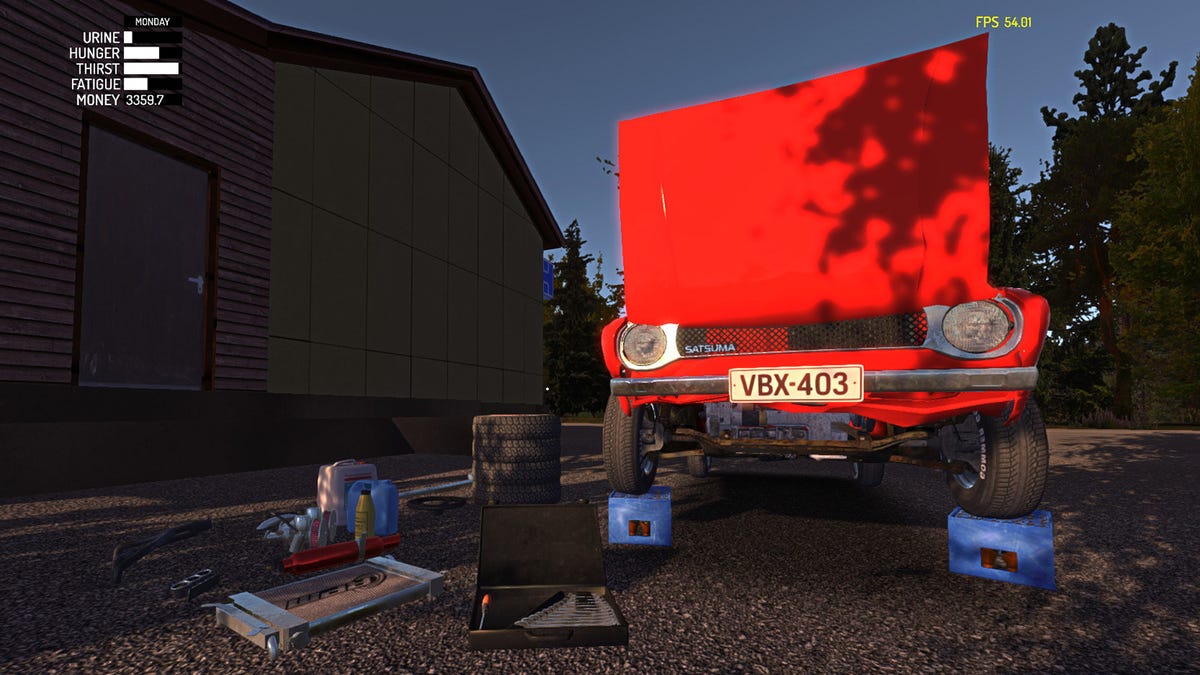 My Summer Car will be available next Monday