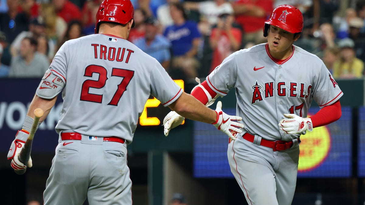 Angels try to put their curse on waivers with Shohei Ohtani and Mike Trout  on the shelf