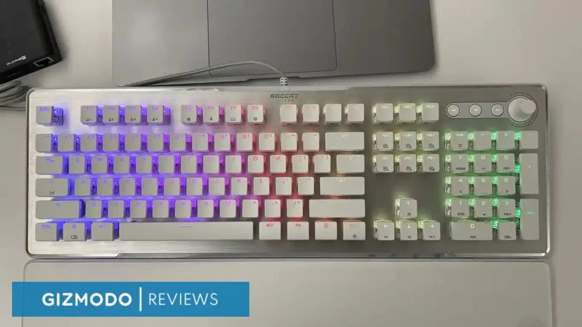 Roccat Vulcan II keyboard review: A disco ball you can type on