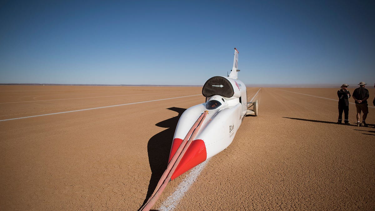 800 MPH Rocket Car Driver