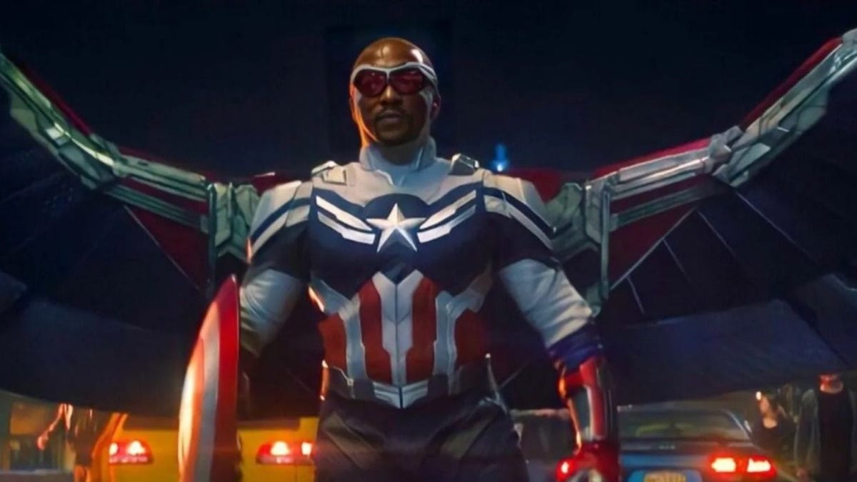 El desanimado Capitán América 4 de Anthony Mackie es un acto en solitario de Sam Wilson