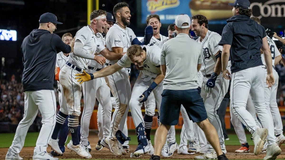 Tigers rookie Spencer Torkelson hits first career MLB home run at Comerica  Park 