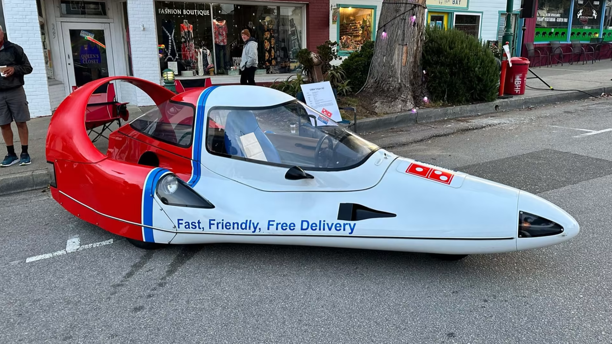 Here’s Your Chance To Buy A Rare Rotary-Powered Pizza Car