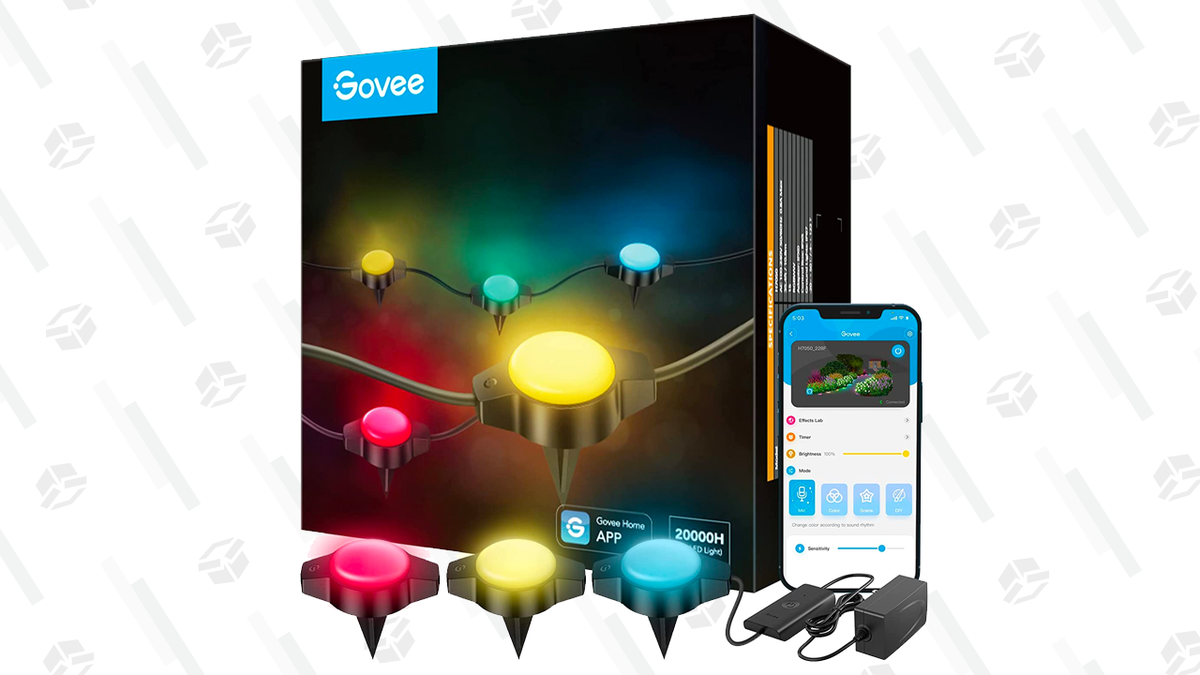 Brighten Up Your Outdoor Space With These Govee Lights for $45