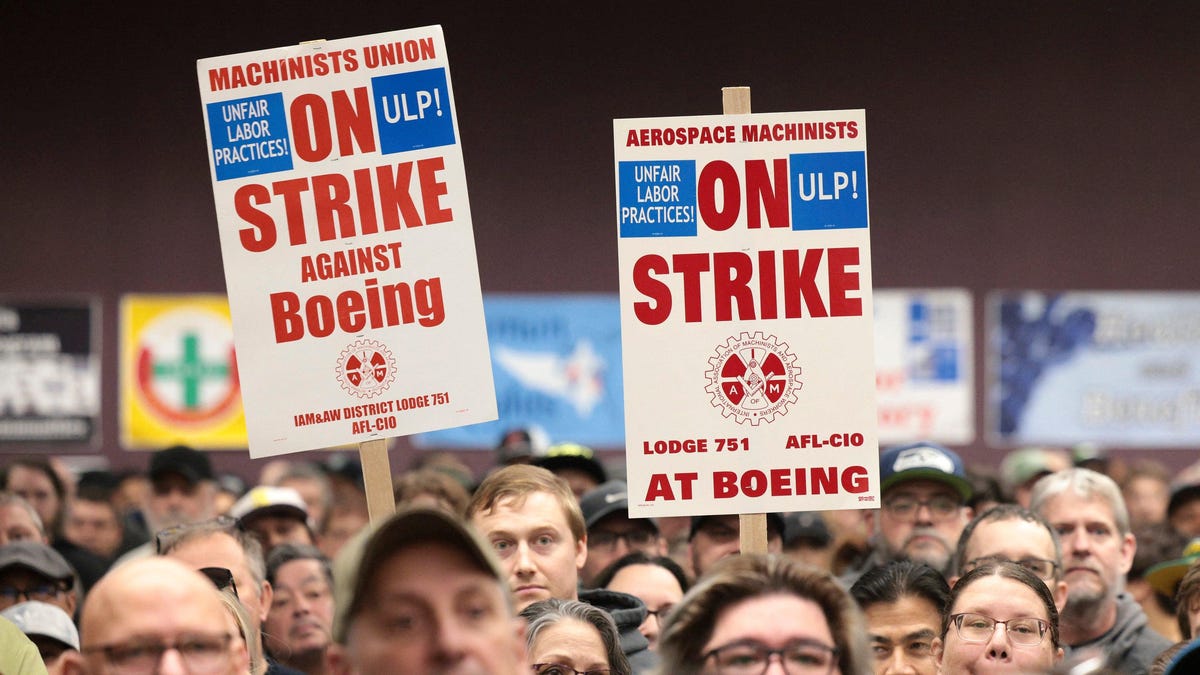 The Boeing union will vote on a possible contract to end the strike