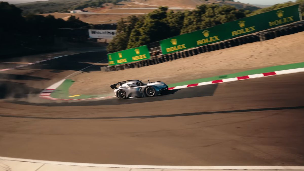 McMurtry’s Sucker Car Can Go Up Laguna Seca’s Corkscrew Flat Out