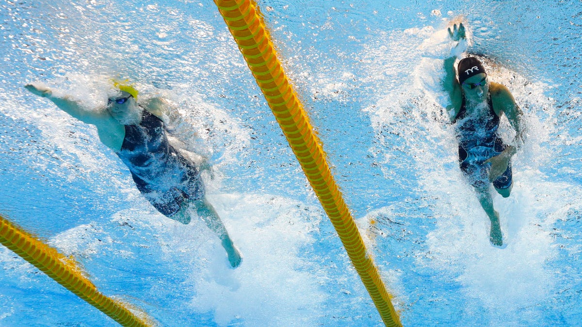 Researchers believe currents in the Olympic pool may have given some ...