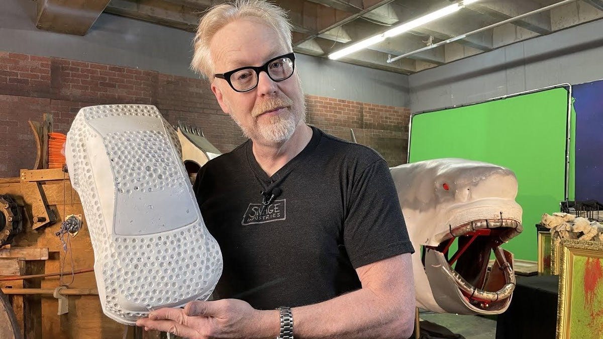 Turning A Ford Taurus Into A Golf Ball Was Adam Savage’s Favorite ‘Mythbusters’ Myth