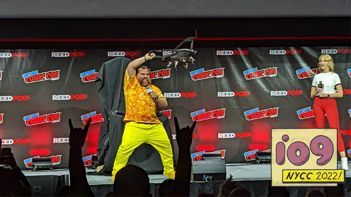 Jack Black Went Full Bowser at the Super Mario Premiere - Go Fug Yourself