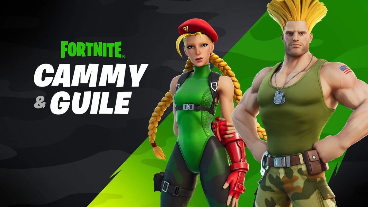 Street Fighter's Cammy and Guile are coming to 'Fortnite