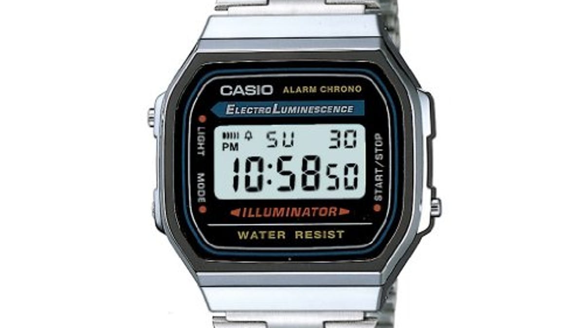 Casio Men’s Vintage A168WA-1 Electro Luminescence Watch, Now 20% Off