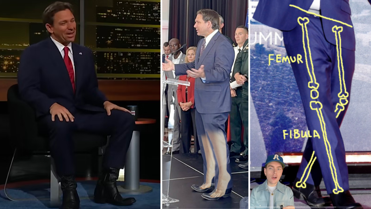 Ron DeSantis Finally Got Called Out Over Alleged Shoe Lifts, Heeled ...