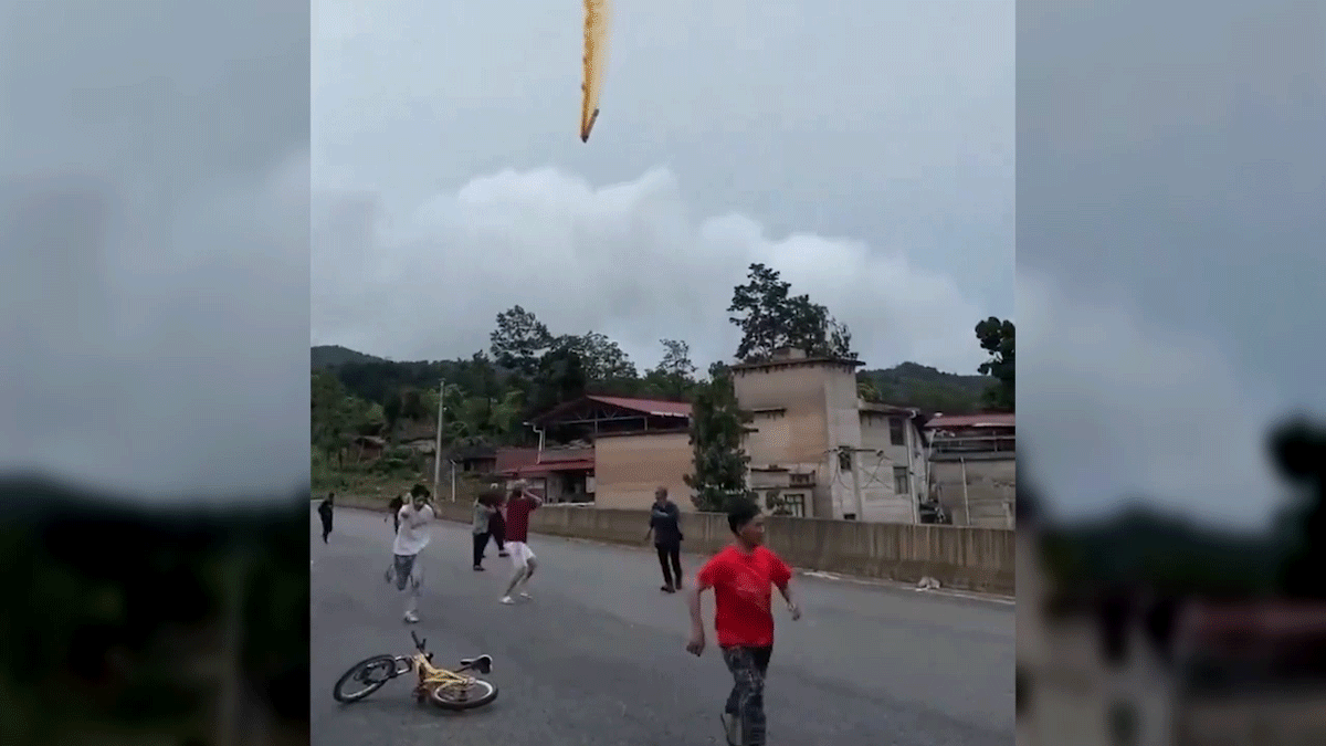 Poisonous Particles From Chinese language Rocket Drops On Village