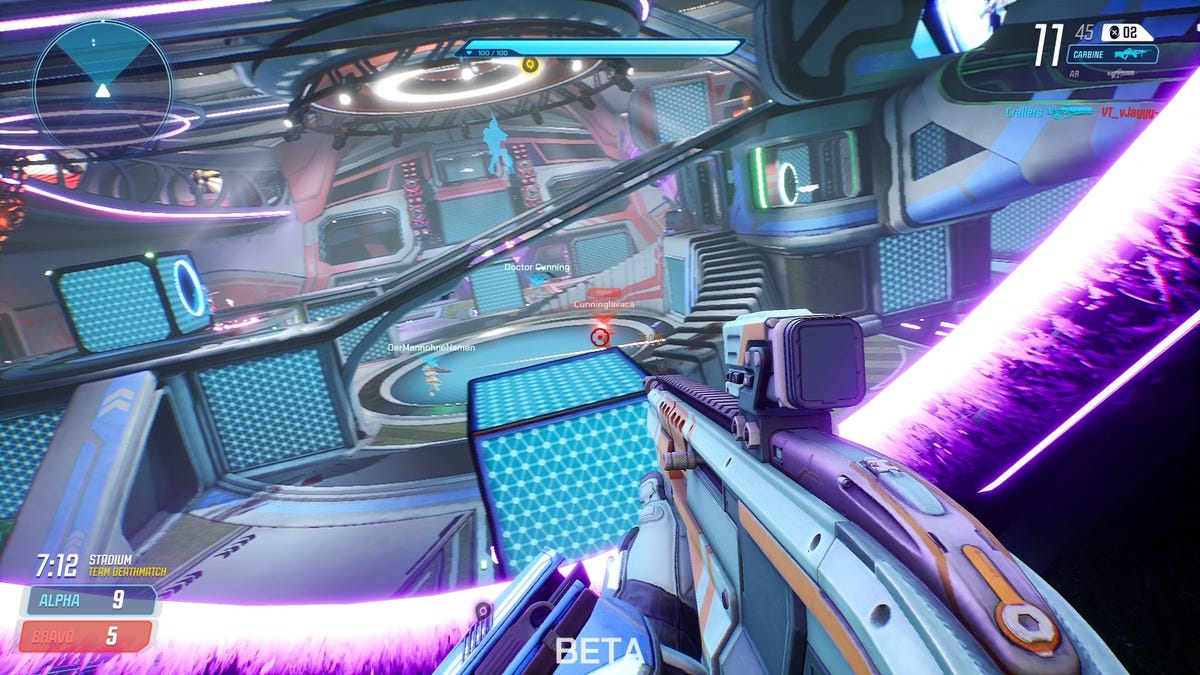 Splitgate is trying to bring back the arena shooter by mixing Halo, Portal,  and Rocket League