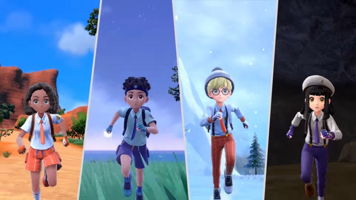 Pokémon Scarlet & Violet - New Characters