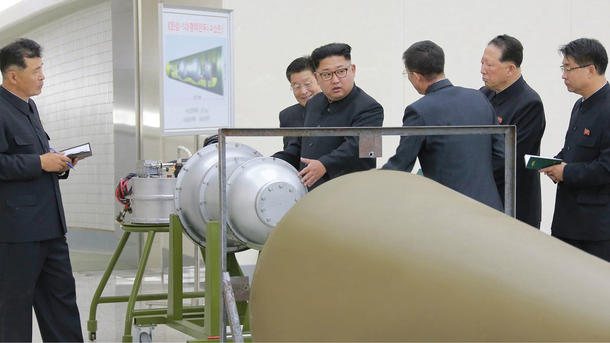 North Korea's Kim Jong Un warns that he has a nuclear button on