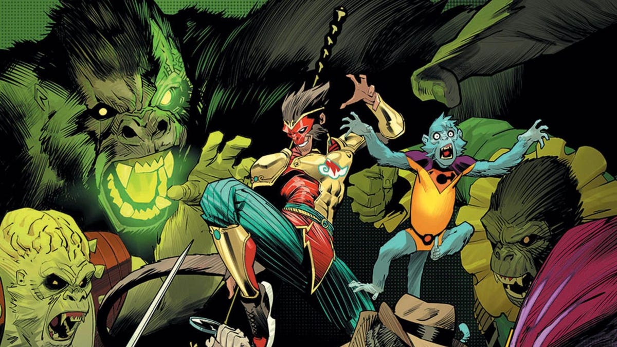 La Jungle League de DC es un equipo de malditos simios heroicos